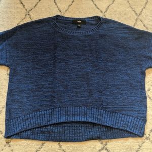 Cropped Blue Sweater